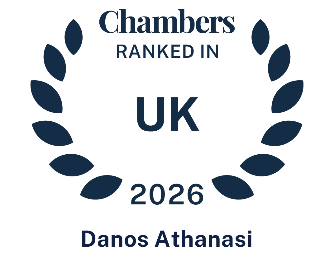 Chambers & Partners UK 2026 Danos Athanasi