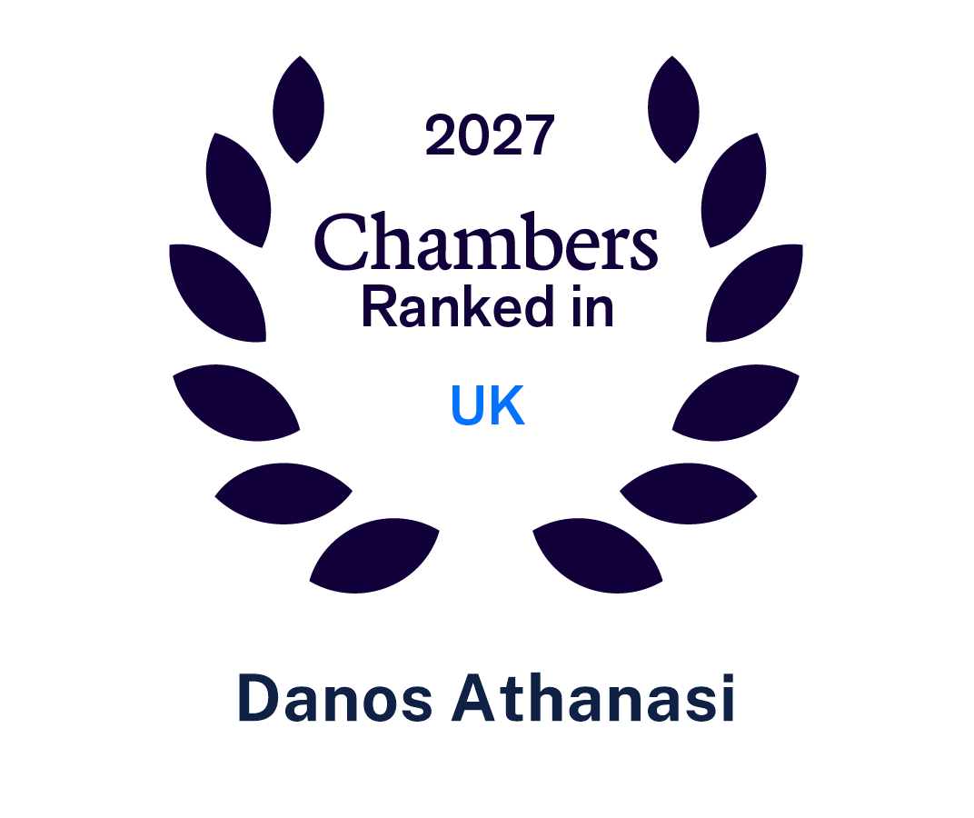 Chambers & Partners UK 2027 Danos Athanasi