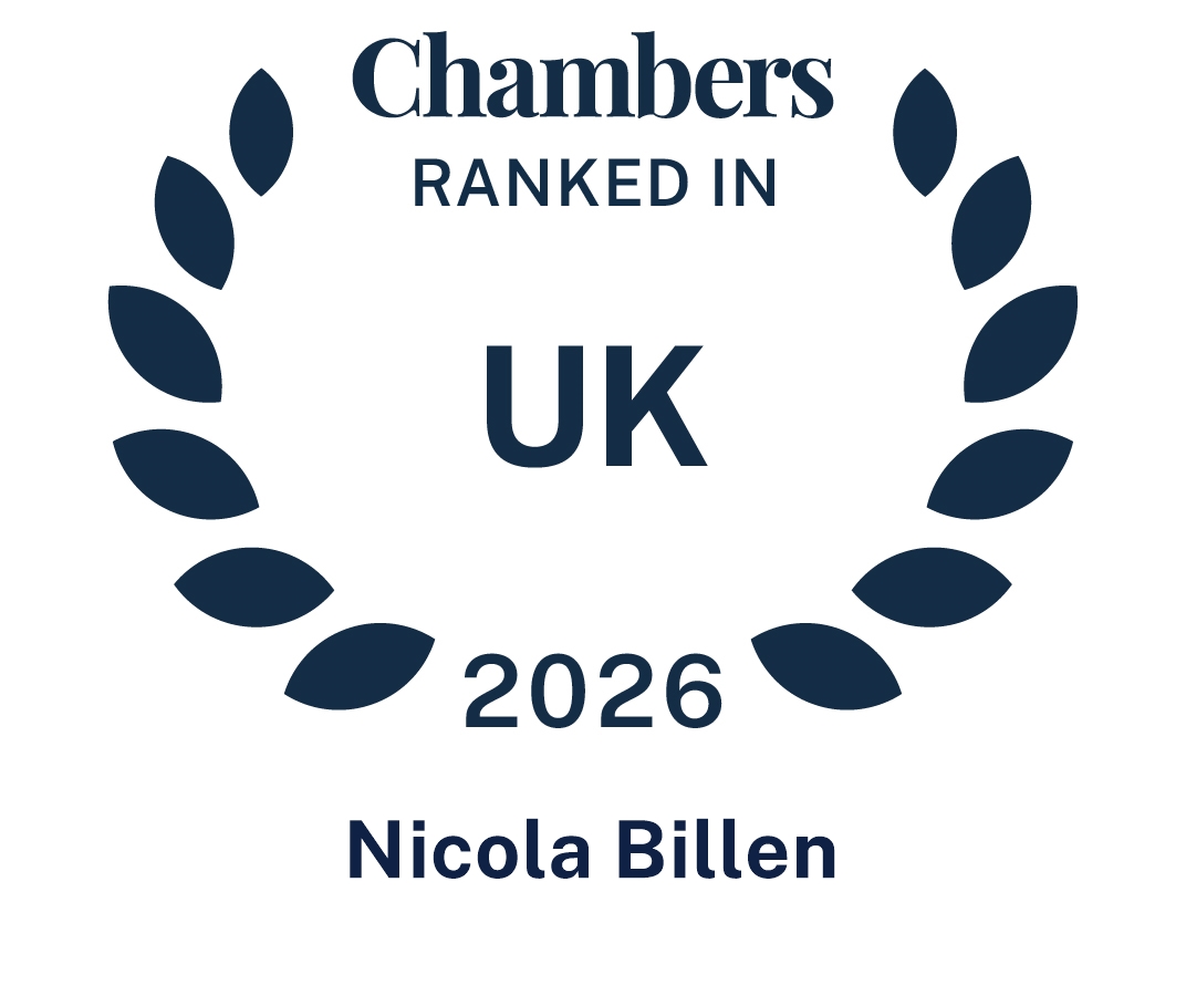 Chambers & Partners UK 2026 Nicola Billen