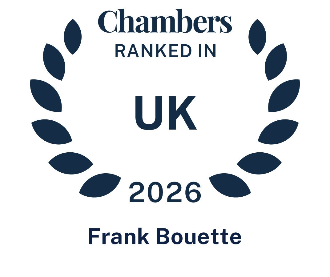 Chambers & Partners UK 2026 Frank Bouette