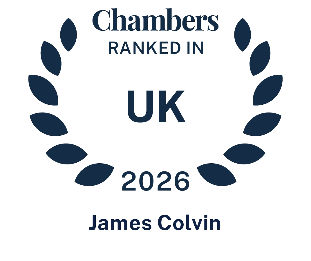Chambers & Partners UK 2026 James Colvin