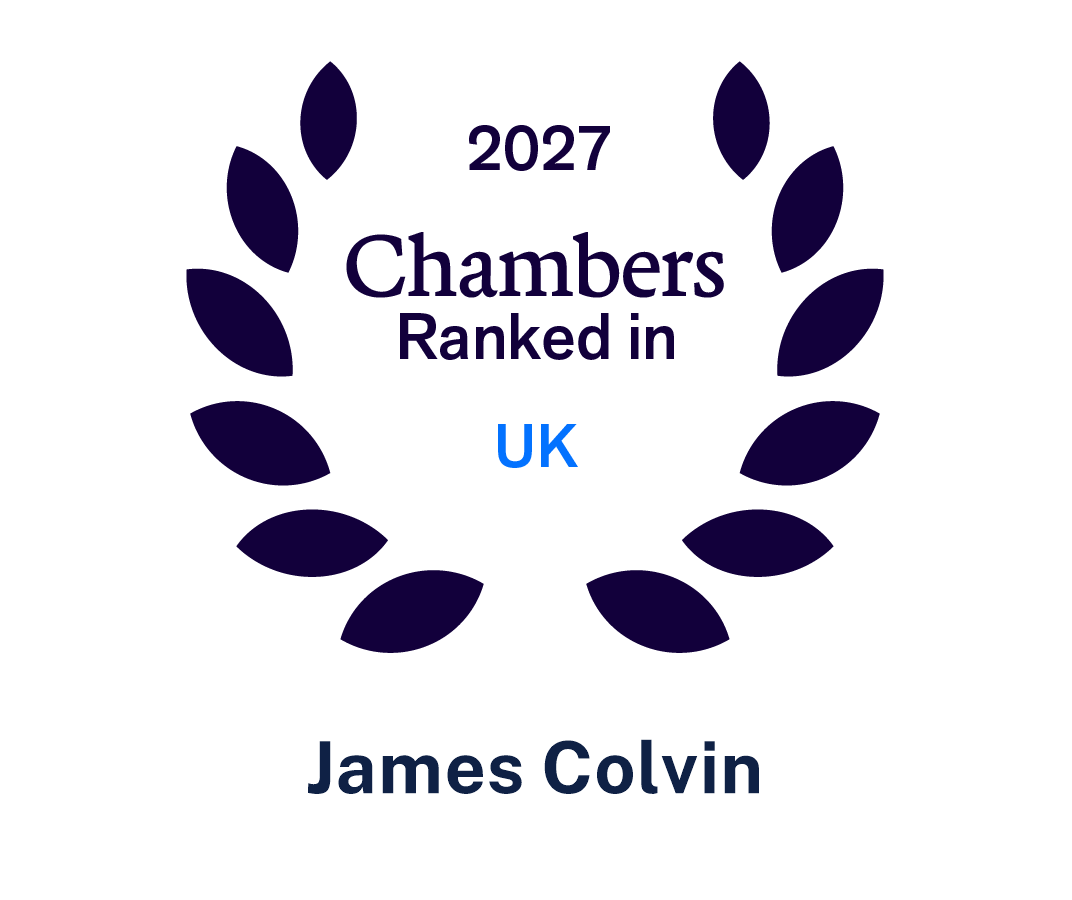 Chambers & Partners UK 2027 James Colvin