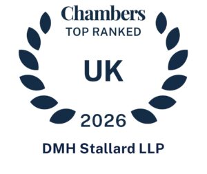 Chambers & Partners 2026 DMH Stallard Top Ranked Logo