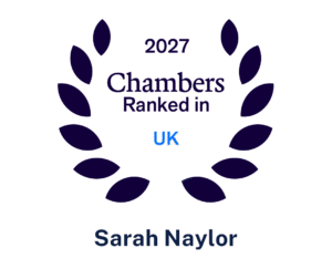Chambers & Partners UK 2027 Sarah Naylor