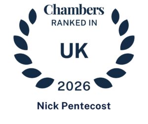 Chambers & Partners UK 2026 Nick Pentecost