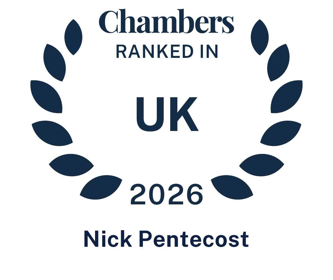Chambers & Partners UK 2026 Nick Pentecost