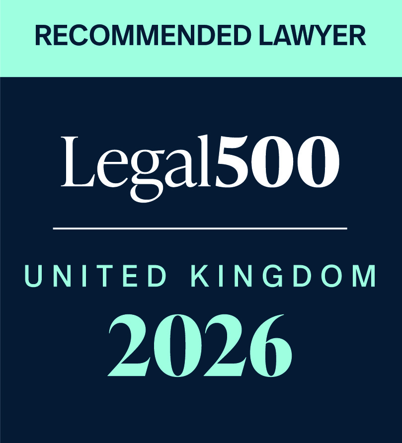 Legal500 2026 Recommended Lawyer Award