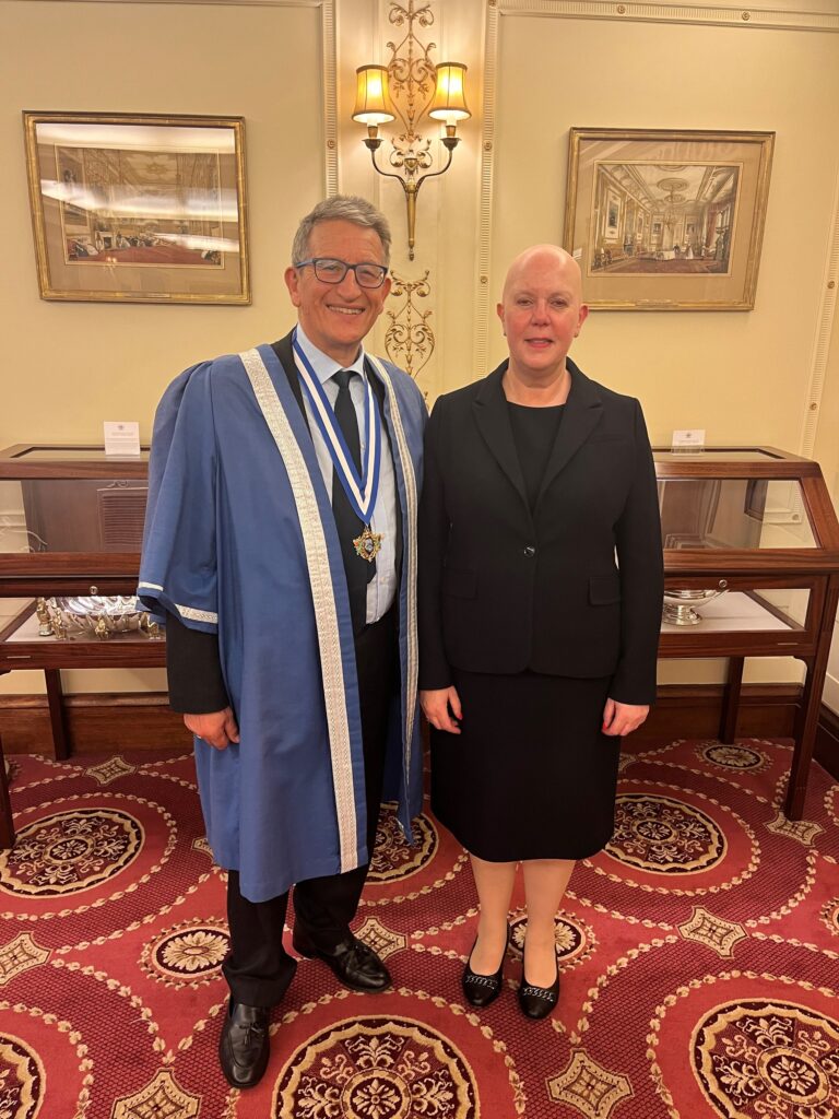 Ingrid McCleave admitted to Worshipful Company of Plaisterers
