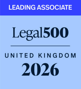 Legal 500 UK Leading Associate 2026
