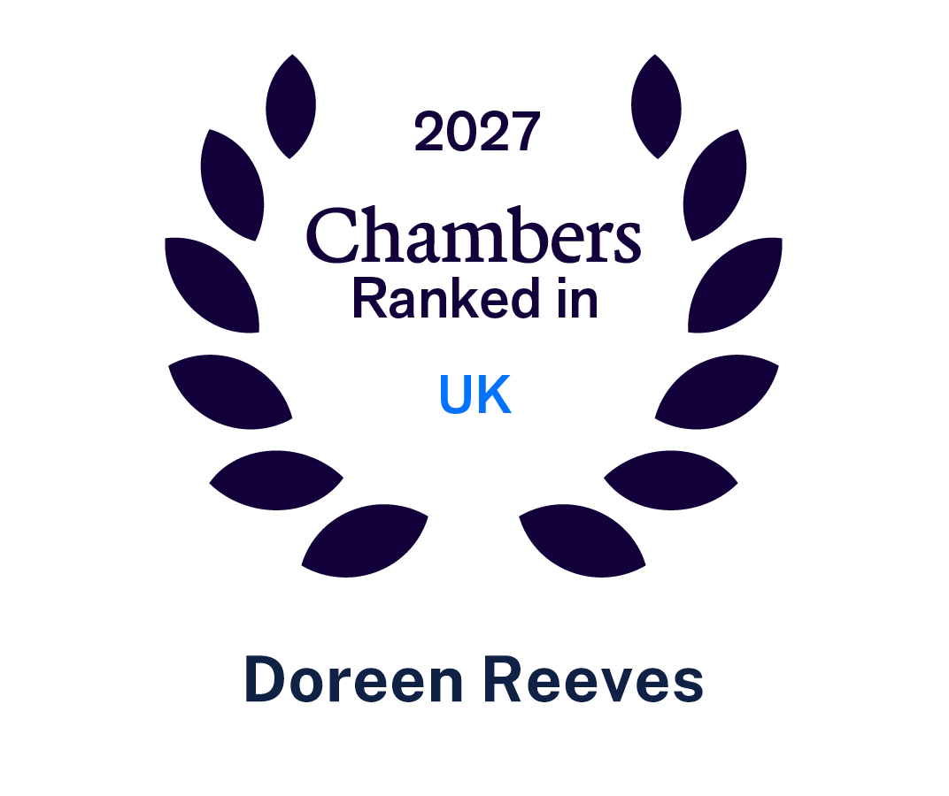 Doreen Reeves, Chambers and Partners UK 2027 logo